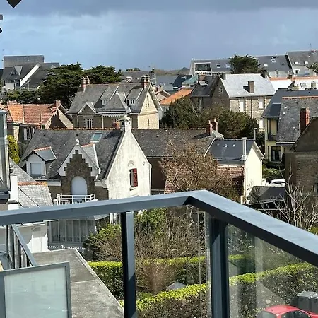 Daire Vue Avec Piscine Et Parking Pornichet