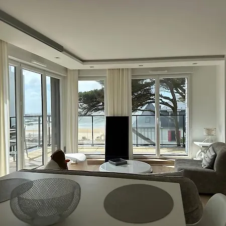 Vue Avec Piscine Et Parking Apartmán Pornichet